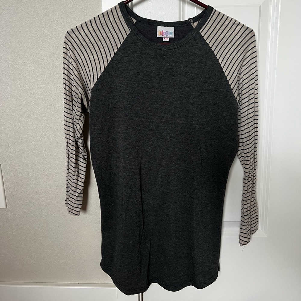 Lularoe 3/4 sleeve women’s shirt size XXS
